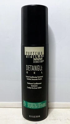 Sebastian Systema Detangle Gel 8.5oz Tratamiento Acondicionador Instantáneo con Protector Solar Foto 1 de 3
