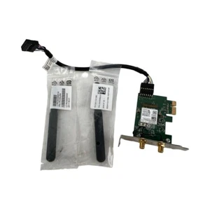 0D8W2M 084W9 OEM Dell Doble Banda + Tarjeta de Red Bluetooth PERFIL BAJO con Cable - Imagen 1 de 24