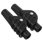  2 Pcs Folding Tent Pole Connector Camping Joints Support Rod