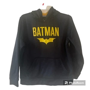 Under Armour Loose Batman Hoodie Youth Black Long Sleeve Size Large - Picture 1 of 10