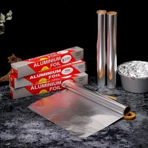 5/10/20m Aluminum Foil Paper BBQ Tin Foil Paper Baking Oven Paper Outdoor Tools - Picture 1 of 18
