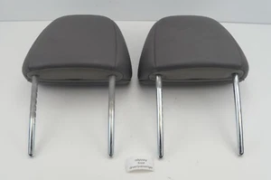 11-17 HONDA ODYSSEY Front LEATHER Left Right DRIVER PASSENGER Headrest Gray Dark - Picture 1 of 6
