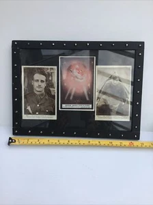 VINTAGE WW1 POSTCARDS OF LIEUT. WILLIAM LEEFE ROBINSON V.C. ZEPPELIN HERO. - Picture 1 of 10