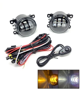 For Honda CRV Accord Civic Pilot Frontier Insight Dual Color LED Fog Lights Set - Picture 1 of 19