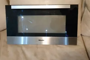 Miele H5040BM,H5080 combi microwave oven Front DOOR GLASS and Handle - - Foto 1 di 5