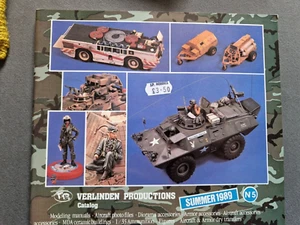 Verlinden Productions Spring Summer 1989 Colour Catalogue 1/35 scale - Picture 1 of 3