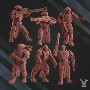 Equipo de Operaciones Xenos Empire Fire Warriors Squad DakkaDakka  - Imagen 1 de 6