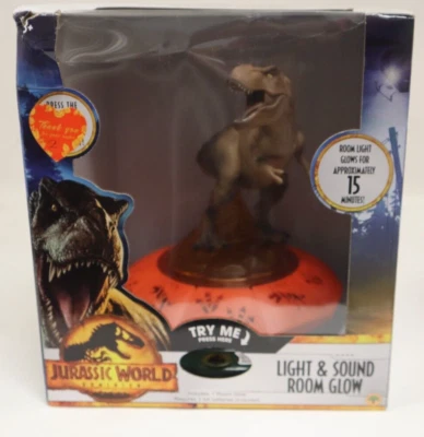 Jurassic World Luz y Sonido Habitación Brillo - T-Rex - ENVÍO GRATUITO Foto 1 de 3