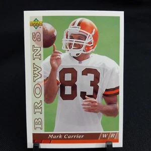 Mark Carrier Upper Deck #194 1993 fútbol americano Cleveland Browns (1A788) - Imagen 1 de 3