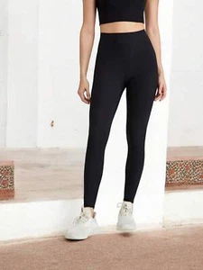Women's High Waist Seamless Leggings With Stretchy Compression Fit - Picture 1 of 28