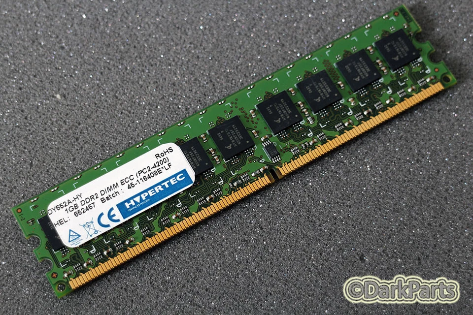 Hypertec DY652A-HY PC2-4200 1GB DDR2 Memory RAM - Bild 1 von 1