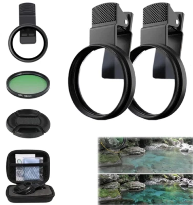 52mm Cpl Phone Cameralens Filter Kit, Circular Polarizerpolarizing Filter - Image 1 of 4
