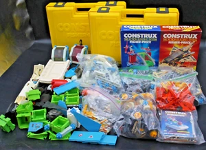 Fisher Price 19 lb años 80 CONSTRUX instrucciones sellado y suelto vuelo espacial a granel - Imagen 1 de 11