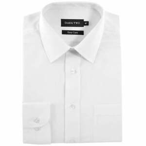 Double Two Kingsize SLX3300 Classic Long Sleeve Shirt White