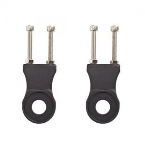 BLACK OPS BMX BIKE CHAIN TENSIONER ADJUSTER ALLOY 14mm BLACK - Picture 1 of 1