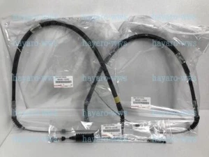 Genuine COROLLA  AE86 CABLE ASSY PARKING BRAKE Left & Right & Center Set Toyota - Picture 1 of 8