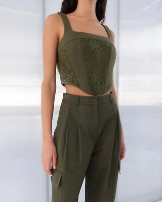 BNWOT SASS & BIDE "Morning Flight" Cargo Pant - Size 6 - $390 — 第 1/4 张图片