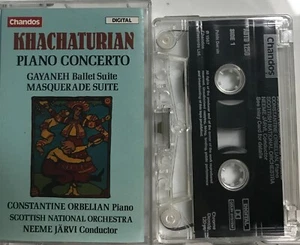 Khachaturian: Piano Concerto; Gayaneh Ballet Suite; Masquerade Cassette Tape *VG - Picture 1 of 2