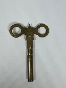 Vintage Waterbury Messing Uhr Aufziehschlüssel - Bild 1 von 4