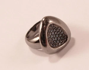 ANELLO ROBERTO COIN CAPRI PLUS ARGENTO STERLING 925 ANNERITO TOPAZIO BLU, MISURA 6,5 - Foto 1 di 8