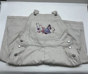 Seltene Vintage Disney Winnie Puuh Damen Latzhose Creme Größe Small - Bild 1 von 5