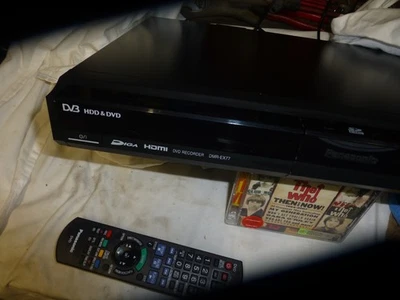 Panasonic DMR-EX77Freeview 160GB HDD & DVD Player recorder Region Free Remote - Image 1 of 3
