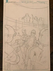 Harbinger (2012) # 21 Clayton Henry Cubierta ORIGINAL ART VALIANT - Imagen 1 de 1