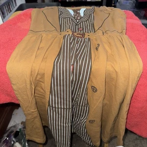 Doctor Who Her Universe Small Cosplay Brown Dress - Picture 1 of 2