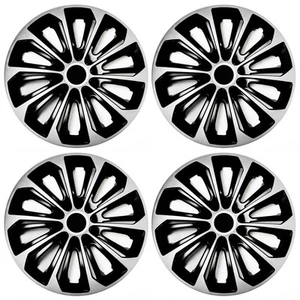 4x Radkappen Radblenden Radzierblenden Strong Duocolor 14 Zoll Silber Set für VW - Bild 1 von 5