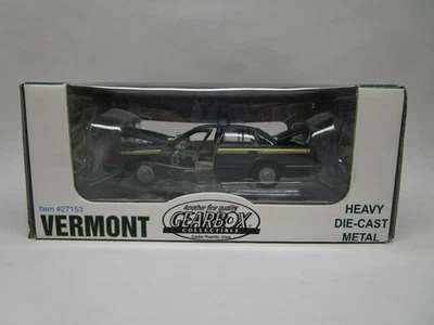 Gearbox 2001 Ford Crown Victoria Diecast 1:43 Scale Vermont State Police - Image 1 of 4