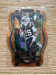 2022 Select Football Club Level Die Cut Marcus Jones /199 Orange - Picture 1 of 2