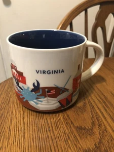 Tazza Starbucks You Are Here Collection Virginia 14 oz - Foto 1 di 7