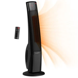Lasko Ultra Ceramic Tower Room Space Heater Indoor Adjustable Black 1500W - Picture 1 of 13