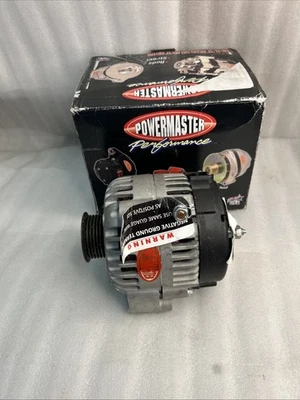 Powermaster Performance 482478 Alternator 165 Amps GM 6-Groove - Natural. - Image 1 of 4