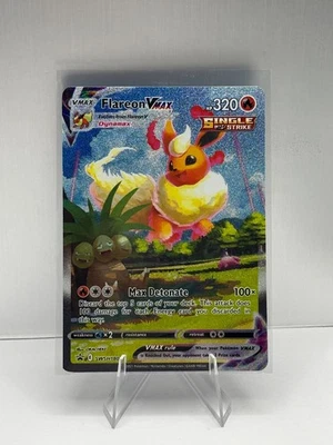 Flareon VMAX SWSH180 SWSH: Sword & Shield Promo Card Miscut! - Image 1 of 2