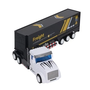 High Simulation Inertial Container Truck Toy with Extended Carriage - Picture 1 of 16