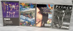 Prince Cassette Lot 4 Tapes 1999, Around the World, Graffiti Bridge, Come TESTED - Picture 1 of 6
