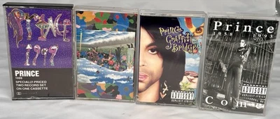 Prince Cassette Lot 4 Tapes 1999, Around the World, Graffiti Bridge, Come TESTED - Image 1 of 4