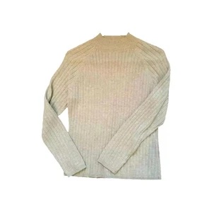 Maglione Van Heusen donna taglia small beige pullover Hong Kong cotone acrilico - Foto 1 di 2