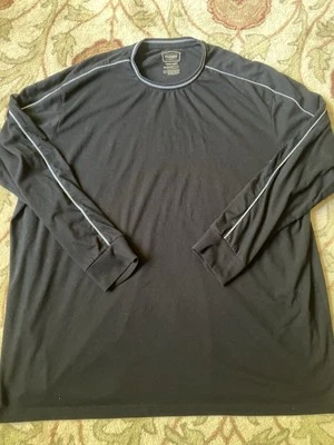 Foundry Co 4X Young Mans Casual Black Dress Shirt - Image 1 of 3