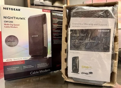 NETGEAR Nighthawk CM1200 DOCSIS 3.1 Cable Modem - Image 1 of 4