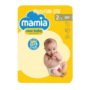 Pañales para bebé nuevos de rápida absorción Mamia talla 2 - 60 por paquete x varias opciones de paquete - Imagen 1 de 12