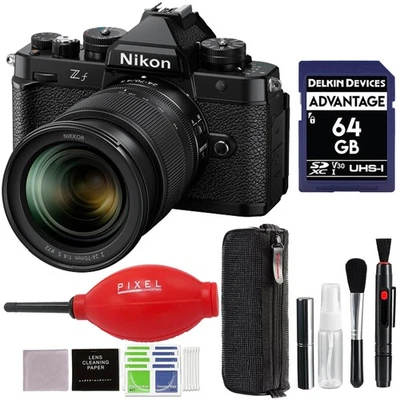 Câmera sem espelho Nikon Zf com lente 24-70mm f/4 (preta) e pacote de acessórios | 1772 - Imagem 1 de 4