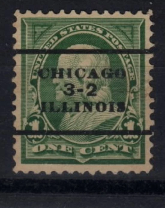 279 with Chicago 3-2 Illinois precancel - Image 1 of 1