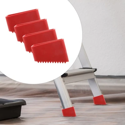  4 Pcs Rutschfeste Füße Stehleiter Gummifüße Traverse Leiterteile - Bild 1 von 4