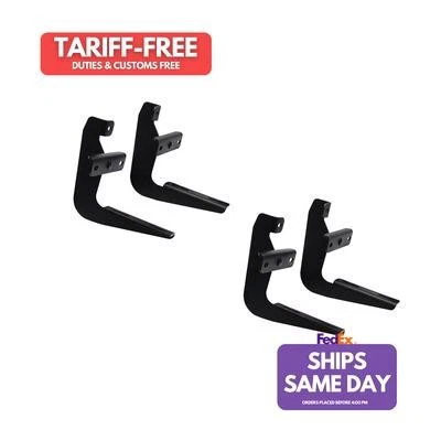 Westin 27-1895, Kit Black Steel Running Board Mount Kit Performance Racing Parts - Image 1 of 4