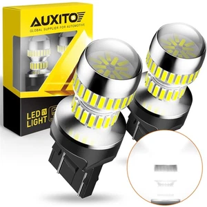 White AUXITO 6000K 7443 Reverse 7440 Backup LED Turn Bulbs Parking Signal Light - Picture 1 of 10