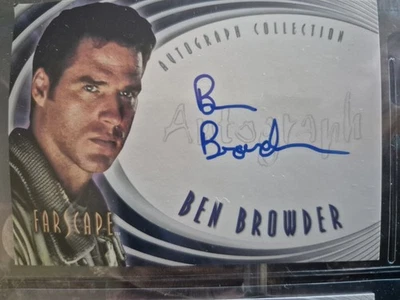 Farscape Ben Browder as John Crichton Autograph Auto Card A1 Rittenhouse 2000 - Image 1 of 2