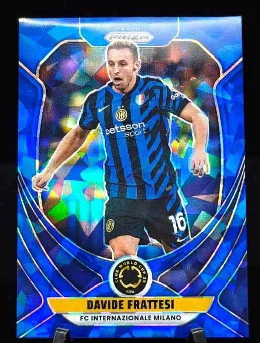 Davide Frattesi 2025 Panini Prizm FIFA Club World Cup Blue Ice Prizm 103/175 #87 - Image 1 of 2