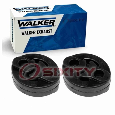 Aisladores de sistema de escape Walker de 2 piezas para Infiniti QX4 1997-2000 3,3 L V6 ry Foto 1 de 4